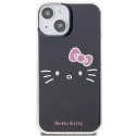 Hello Kitty HKHCP15SHKHLK iPhone 15 6.1" czarny/black hardcase IML Kitty Face