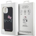 Hello Kitty HKHCP15SHKHLK iPhone 15 6.1" czarny/black hardcase IML Kitty Face