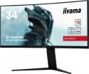 Monitor 34 cale GCB3480WQSU-B1 VA,UWQHD,180HZ,0.4ms,1500R(Curved), 2xHDMI,2xDP,2xUSB 3.2,2x3W,HDR400,HAS(110mm),VESA(100x100mm