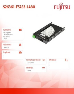 Dysk SSD SATA 6G 480GB RI S26361-F5783-L480