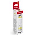 Canon oryginalny ink / tusz 4548C001, yellow, 7700s, 70ml, GI-51 Y, Canon PIXMA G1520, G1560, G2520, G2560, G3520, G3560