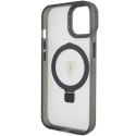 Ferrari FEHMP15SUSCAK iPhone 15 6.1" czarny/black hardcase Ring Stand 2023 Collection MagSafe