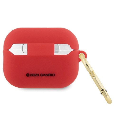 Hello Kitty HKAP23DKHSF Airpods Pro 2 cover fuksja/fuschia Silicone 3D Kitty Head