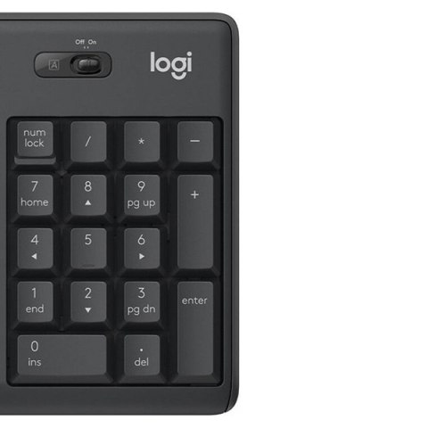 Logitech MK295, zestaw klawiatura z myszą optyczną bezprzewodową, AAA, CZ, multimedialny, 2.4 [GHz], bezprzewodowa, szara