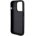 Guess GUHCP15XPGSSADK iPhone 15 Pro Max 6.7" czarny/black hardcase Grip Stand 4G Saffiano Strass