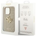 Guess GUHCP15LPSP4LGD iPhone 15 Pro 6.1" złoty/gold hardcase Perforated 4G Glitter