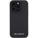 Karl Lagerfeld KLHCP15LPQKPMK iPhone 15 Pro 6.1" czarny/black hardcase Quilted K Pattern