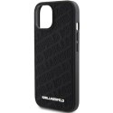 Karl Lagerfeld KLHCP15SPQKPMK iPhone 15 6.1" czarny/black hardcase Quilted K Pattern