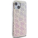 Hello Kitty HKHCP15SHCHPEP iPhone 15 6.1" różowy/pink hardcase IML Gradient Electrop Crowded Kitty Head