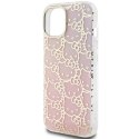 Hello Kitty HKHCP15SHCHPEP iPhone 15 6.1" różowy/pink hardcase IML Gradient Electrop Crowded Kitty Head