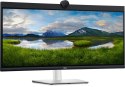 Monitor P3424WEB 34 cale IPS Zakrzywiony WQHD (3440x1440)/21:9/HDMI/DP/USB-C/RJ-45/Kamera/Głośniki/Mikrofon/3Y