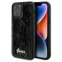 Guess GUHCP12MPSFDGSK iPhone 12/12 Pro 6.1" czarny/black hardcase Sequin Script Metal