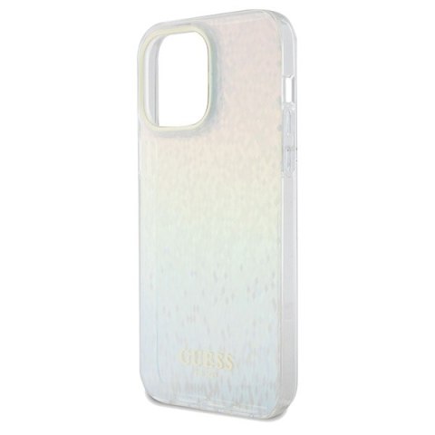 Guess GUHCP13XHDECMI iPhone 13 Pro Max 6.7" wielokolorowy hardcase IML Faceted Mirror Disco Iridescent