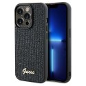 Guess GUHCP13XPMSDGSK iPhone 13 Pro Max 6.7" czarny/black hardcase Disco Metal Script