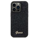 Guess GUHCP13XPMSDGSK iPhone 13 Pro Max 6.7" czarny/black hardcase Disco Metal Script