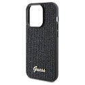 Guess GUHCP13XPMSDGSK iPhone 13 Pro Max 6.7" czarny/black hardcase Disco Metal Script