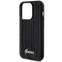 Guess GUHCP13XPSFDGSK iPhone 13 Pro Max 6.7" czarny/black hardcase Sequin Script Metal