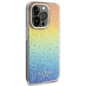 Guess GUHCP14LHDECMI iPhone 14 Pro 6.1" wielokolorowy hardcase IML Faceted Mirror Disco Iridescent