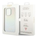 Guess GUHCP14LHDECMI iPhone 14 Pro 6.1" wielokolorowy hardcase IML Faceted Mirror Disco Iridescent