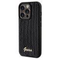 Guess GUHCP14LPSFDGSK iPhone 14 Pro 6.1 czarny/black hardcase Sequin Script Metal