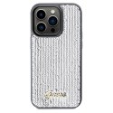 Guess GUHCP14LPSFDGSS iPhone 14 Pro 6.1" srebrny/silver hardcase Sequin Script Metal