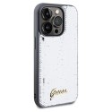 Guess GUHCP14LPSFDGSS iPhone 14 Pro 6.1" srebrny/silver hardcase Sequin Script Metal