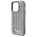 Guess GUHCP14LPSFDGSS iPhone 14 Pro 6.1" srebrny/silver hardcase Sequin Script Metal