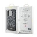 Guess GUHMP15LHGCFSEK iPhone 15 Pro 6.1" czarny/black hardcase GCube Stripes MagSafe