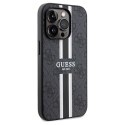 Guess GUHMP15LP4RPSK iPhone 15 Pro 6.1" czarny/black hardcase 4G Printed Stripes MagSafe