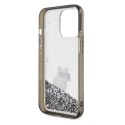 Karl Lagerfeld KLHCP13XLKCNSK iPhone 13 Pro Max 6.7" transparent hardcase Liquid Glitter Choupette