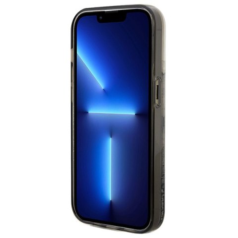 Karl Lagerfeld KLHCP14LLKCNSK iPhone 14 Pro 6.1" transparent hardcase Liquid Glitter Choupette