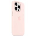 Etui Apple MT1U3ZM/A iPhone 15 Pro Max 6.7" MagSafe jasnoróżowy/light pink Silicone Case