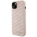 Karl Lagerfeld KLHCP15SPQKPMP iPhone 15 6.1" różowy/pink hardcase Quilted K Pattern