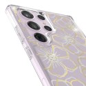 Case-Mate Floral Gems - Etui Samsung Galaxy S23 Ultra (Przezroczysty)