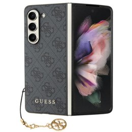 Guess GUHCZFD5GF4GGR F946 Z Fold5 szary/grey hardcase 4G Charms Collection