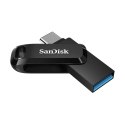 Pendrive SanDisk Ultra Dual GO SDDDC3-032G-G46 (32GB; USB 3.0, USB-C; kolor czarny)