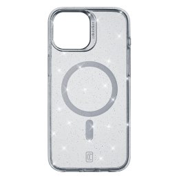 Cellularline Sparkle Mag - Etui iPhone 15 MagSafe (przezroczysty)