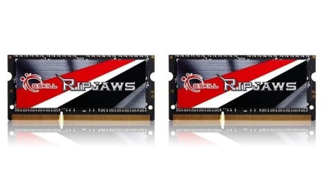 Zestaw pamięci G.SKILL Ripjaws F3-1600C9D-8GRSL (DDR3 SO-DIMM; 2 x 4 GB; 1600 MHz; CL9)