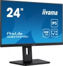 Monitor 23.8 cala XUB2492HSU-B6 IPS,HDMI,DP,100Hz,PIVOT,USB,HAS/150mm