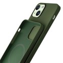 3MK Hardy Case iPhone 15 Plus / 14 Plus 6.7" zielony/green MagSafe