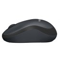 Mysz Logitech M220 Silent 910-004878 (optyczna; 1000 DPI; kolor czarny)