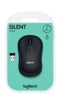 Mysz Logitech M220 Silent 910-004878 (optyczna; 1000 DPI; kolor czarny)