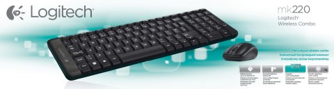 Zestaw klawiatura + mysz Logitech 920-003161 (kolor czarny)