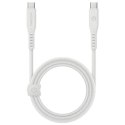 ENERGEA kabel Flow USB-C - USB-C 1.5m biały/white 240W 5A PD Fast Charge