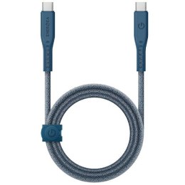 ENERGEA kabel Flow USB-C - USB-C 1.5m niebieski/blue 240W 5A PD Fast Charge