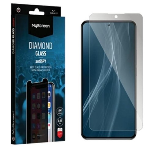 MS AntiSPY Diamond Glass iPhone 15 Plus 6.7" Szkło hartowane