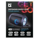 Defender głośnik ENJOY S200, Li-Ion, 1.0, 5W, czarny, regulacja głośności, przenośny, z podświetleniem LED, wbudowany akum., 80H