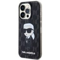 Karl Lagerfeld KLHCP15XHNKMKLK iPhone 15 Pro Max 6.7" czarny/black hardcase Monogram Ikonik