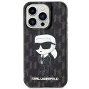 Karl Lagerfeld KLHCP15XHNKMKLK iPhone 15 Pro Max 6.7" czarny/black hardcase Monogram Ikonik