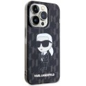 Karl Lagerfeld KLHCP15XHNKMKLK iPhone 15 Pro Max 6.7" czarny/black hardcase Monogram Ikonik